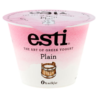 Esti Plain Greek Yogurt, 5.3 oz ShopRite