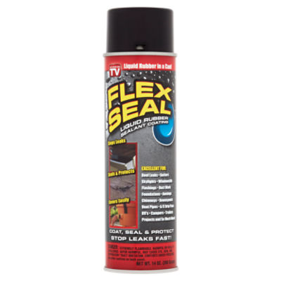 Flex Seal Liquid Rubber Sealant Coating, 14 oz
