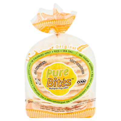 Pure Bites Original Multigrain Pop Cakes, 2.64 oz