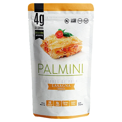 Palmini Heart of Palm Lasagna Sheets, 12 oz