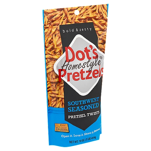 Dot's Homestyle Pretzels Southwest Seasoned Pretzel Twists, 16 oz