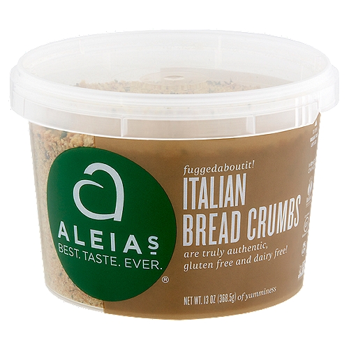 Aleias Italian Bread Crumbs, 13 oz