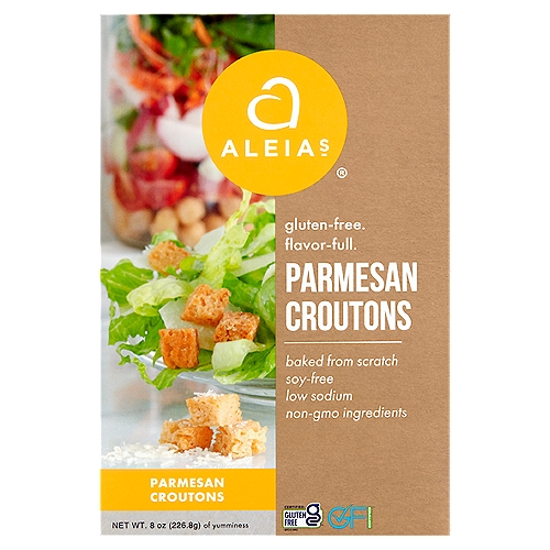 Aleias Parmesan Croutons, 8 oz