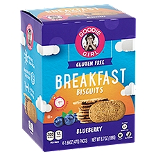 Goodie Girl Gluten Free Blueberry Breakfast Biscuits, 1.66 oz, 4 count