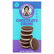 Goodie Girl Cookies, Chocolate Creme, 10.6 Ounce
