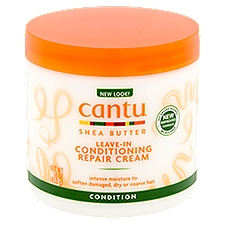 Cantu Shea Butter, Leave-In Conditioning Repair Cream, 16 Fluid ounce