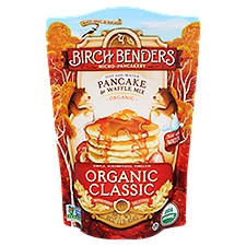 Birch Benders Micro-Pancakery Pancake & Waffle Mix, Organic Classic Recipe, 16 Ounce