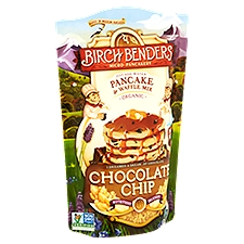 Birch Benders Micro-Pancakery Pancake & Waffle Mix, Organic Chocolate Chip, 16 Ounce