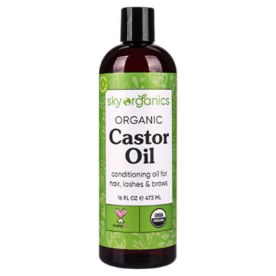 Sky Organics Organic Castor Oil, 8oz