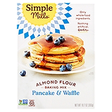 Simple Mills Almond Flour, Pancake & Waffle Baking Mix, 10.7 Ounce