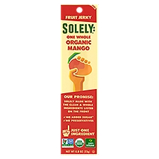 Solely Organic Mango Fruit Jerky, 0.8 oz