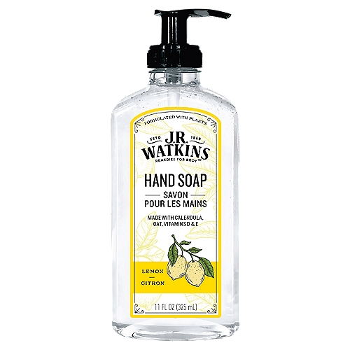 J.R. Watkins Lemon Hand Soap, 11 fl oz