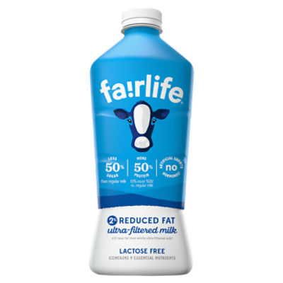 Fairlife UFM 2% Reduced Fat-KO Bottle, 52 fl oz, 52 Fluid ounce