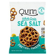 Quinn Whole Grain Sea Salt Pretzel Twist, 5.6 oz