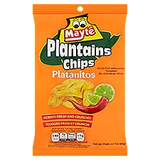 Mayté With Chili and Lemon, Plantains Chips, 3 Ounce