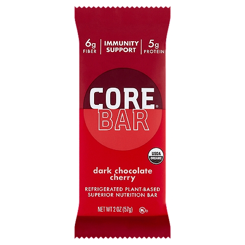 Core Bar Dark Chocolate Cherry Bar, 2 oz