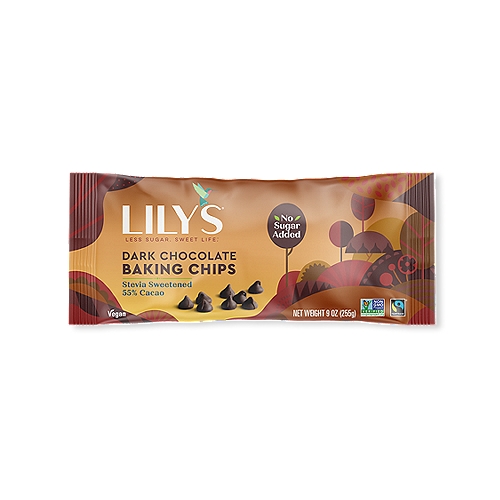 Lily's Stevia Dark Chocolate Chips, 9 oz