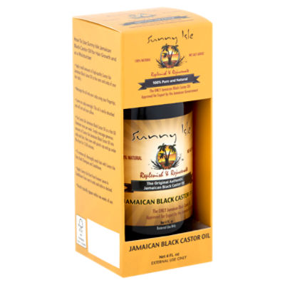 Sunny Isle Jamaican Black Castor Oil, 4 fl oz