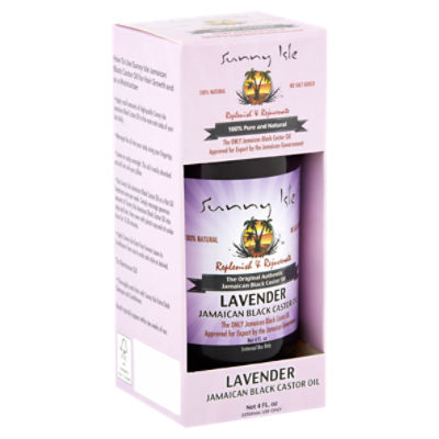 Sunny Isle The Original Authentic Lavender Jamaican Black Castor Oil, 2 fl oz