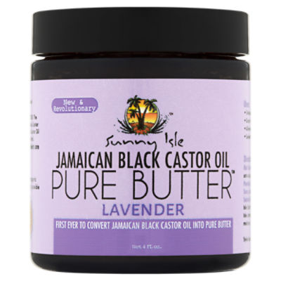 Sunny Isle Lavender Jamaican Black Castor Oil Pure Butter, 4 fl oz