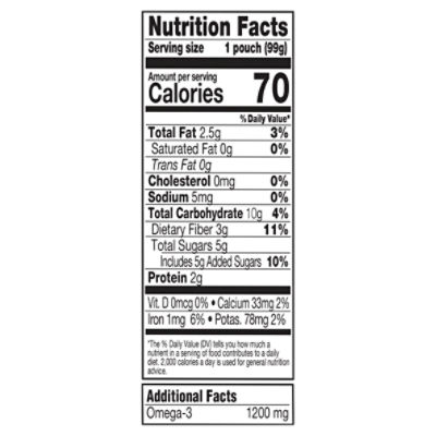 Mamma Chia Chia Squeeze Organic Blackberry Bliss Vitality Snack, 3.5 oz