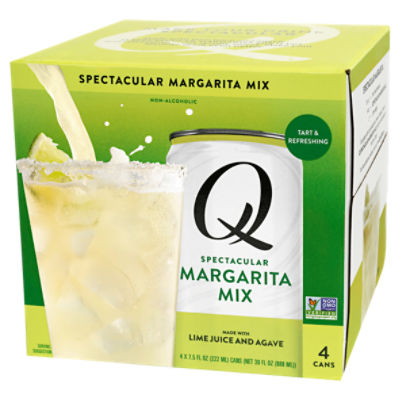 Q Mixers Spectacular Margarita Mix, 4 cans / 7.5 fl oz - Kroger