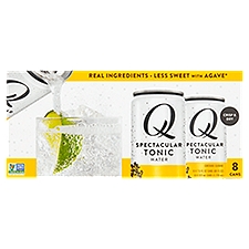 Q Spectacular Tonic Water, 7.5 fl oz, 8 count