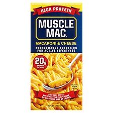 Muscle Mac High Protein, Macaroni & Cheese, 6.75 Ounce