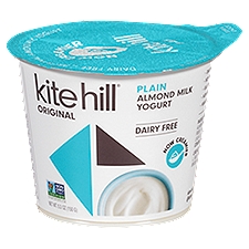 Kite Hill Plain Almond Milk, Yogurt, 5.3 Ounce