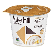 Kite Hill Vanilla Almond Yogurt, 5.3 Ounce