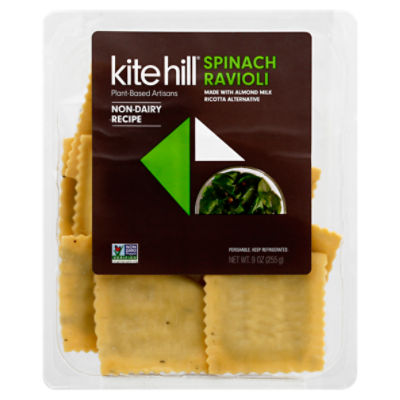  Kite Hill Pasta, Ravioli, Spinach Ricotta 6/9oz