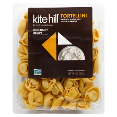 Kite Hill Pasta, Tortellini, Ricotta 6/9oz, 9 Ounce 