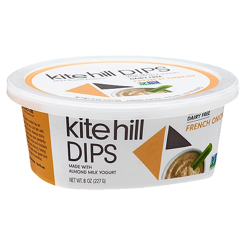 Dips, French Onion 6/8oz
Enjoy the sweet savory taste of real roasted onions paired with a creamy finish. It's everything you missed in dip except the dairy.

Live Active Cultures: S. Thermophilus, L. Bulgaricus, L. Acidophilus, Bifidobacteria