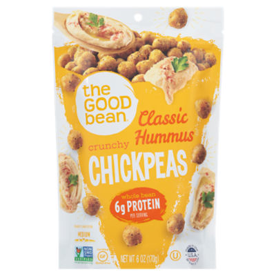 The Good Bean Classic Hummus Crunchy Chickpeas, 6 oz - ShopRite