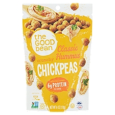 The Good Bean Classic Hummus Crunchy Chickpeas, 6 oz