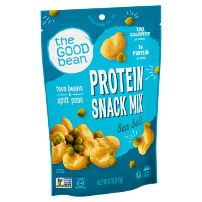 The Good Bean Sea Salt, Protein Snack Mix