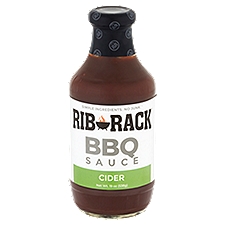 Rib Rack ВВQ Sauce, Cider, 19 Ounce