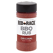 Rib Rack Original Dry Rub Seasoning, 5.5 Ounce