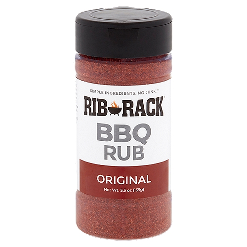 Rib Rack Original BBQ Rub, 5.5 oz