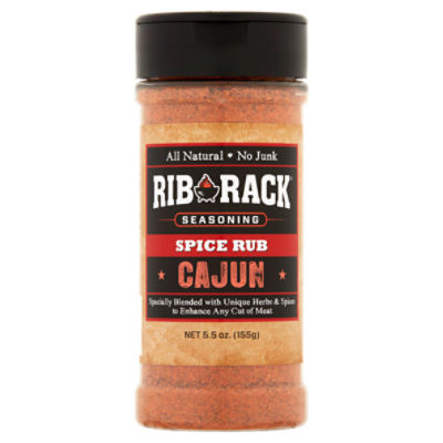 Rib Rack Spice Rub Cajun Seasoning, 5.5 oz ShopRite