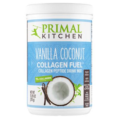 Primal Kitchen Collagen Fuel Vanilla Coconut Collagen Peptide Drink Mix, 13.05 oz