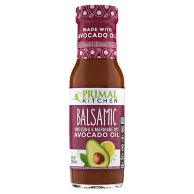 Primal Kitchen Balsamic Made with Avocado Oil Dressing & Marinade, 8 fl oz