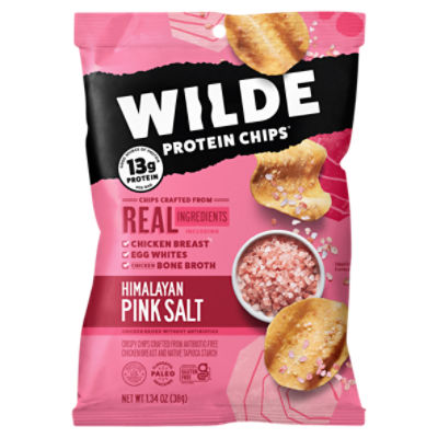 WILDE Protein Chips Himalayan Pink Salt, 1.34 oz