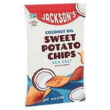 Jackson's Coconut Oil Sea Salt Kettle Cooked Sweet Potato Chips, 5 oz