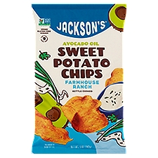 Jackson's Avocado Oil Farmhouse Ranch Kettle Cooked Sweet Potato Chips, 5 oz