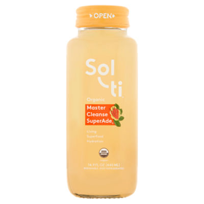 Solti Organic Master Cleanse SuperAde, 14.9 fl oz ShopRite