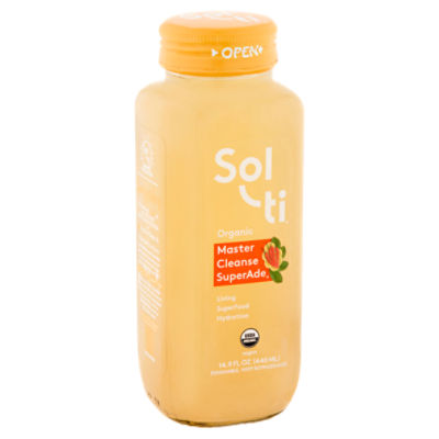 Sol-ti Organic Master Cleanse SuperAde, 14.9 fl oz - Fairway