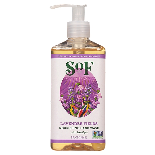 SoF Lavender Fields Nourishing Hand Wash, 8 fl oz