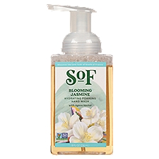 SoF Blooming Jasmine Hydrating Foaming Hand Wash with Agave Nectar, 8 fl oz