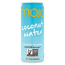 Mojo Pure Coconut Water - Can, 11.1 Fluid ounce
